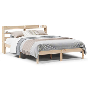 Letto senza Materasso 120x190 cm in Legno Massello di Pino 3306529