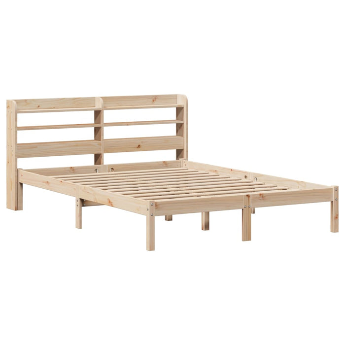 Letto senza Materasso 120x190 cm in Legno Massello di Pino 3306529