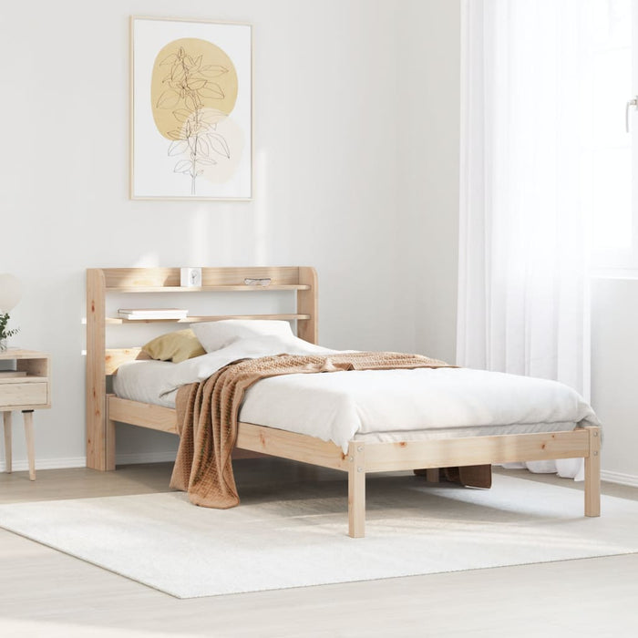 Letto senza Materasso 90x200 cm in Legno Massello di Pino 3306535