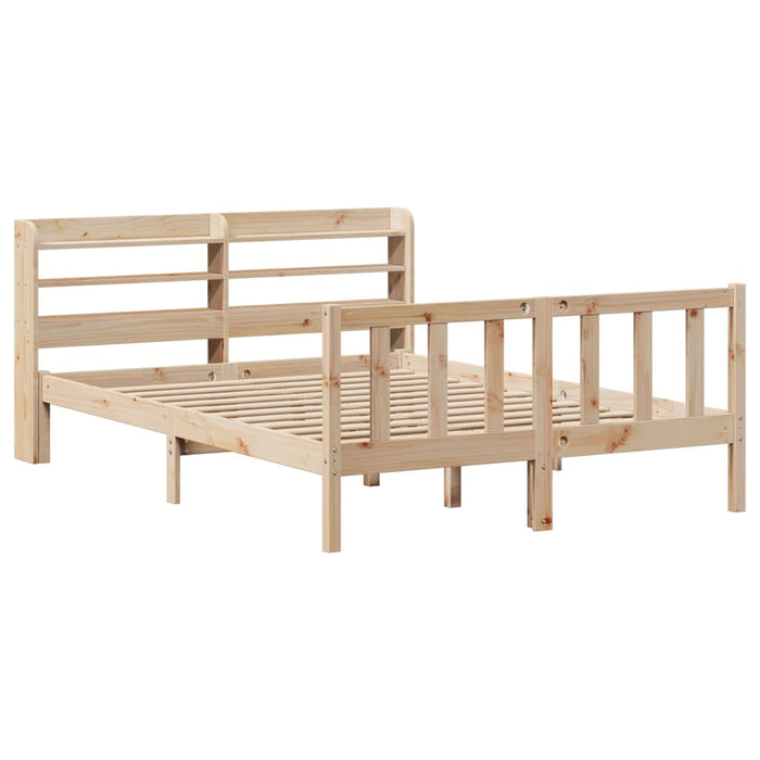 Letto senza Materasso 120x190 cm in Legno Massello di Pino 3306568