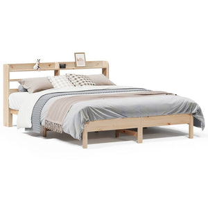 Letto senza Materasso 160x200 cm in Legno Massello di Pino 3306882