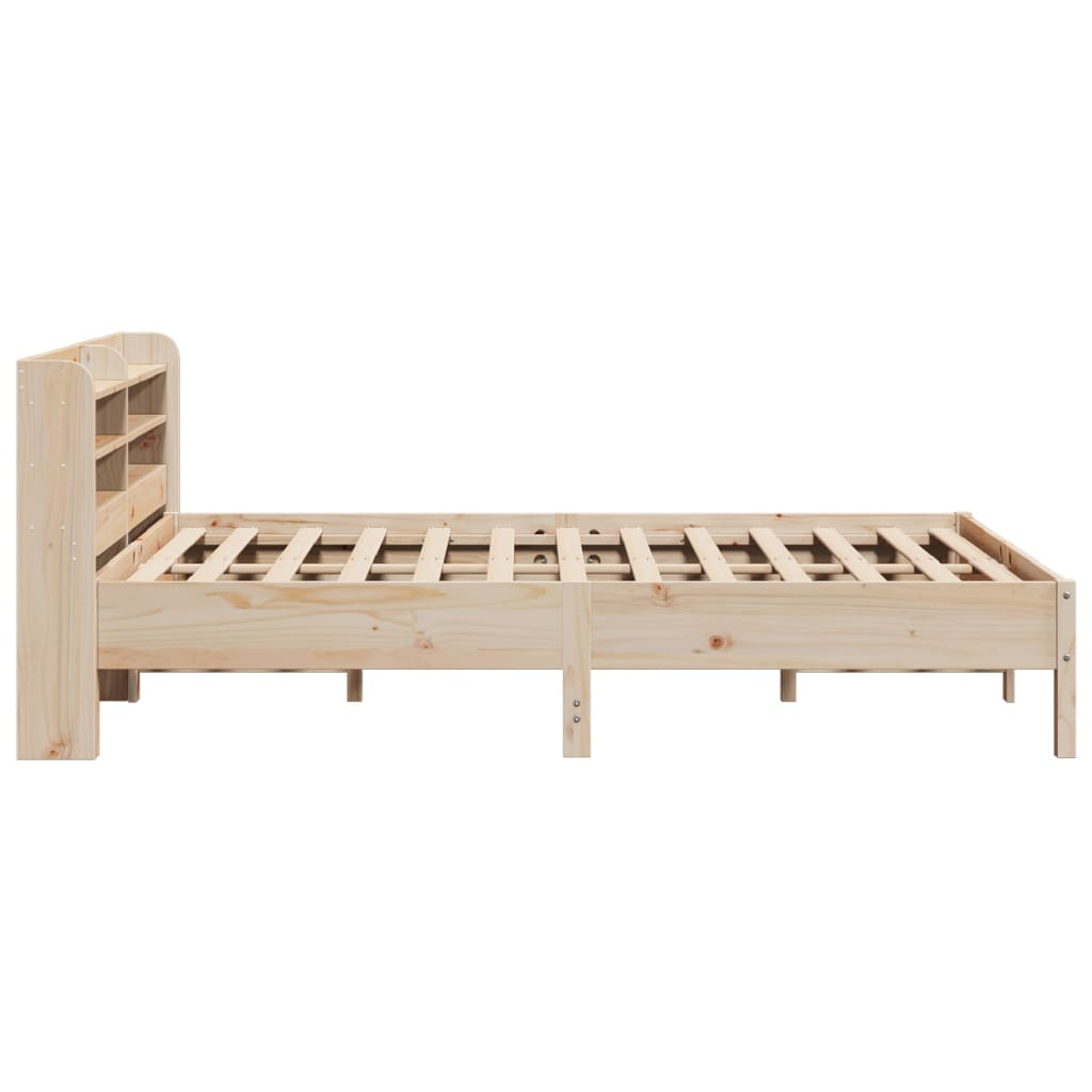 Letto senza Materasso 140x190 cm in Legno Massello di Pino 3306900