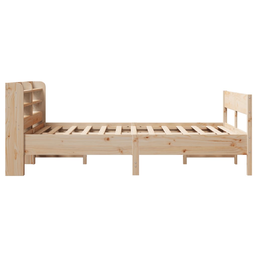 Letto senza Materasso 160x200 cm in Legno Massello di Pino 3306921