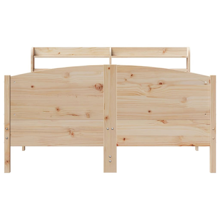 Letto senza Materasso 150x200 cm in Legno Massello di Pino 3306963