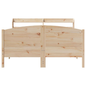 Letto senza Materasso 120x200 cm in Legno Massello di Pino 3306969