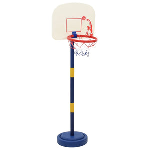 Stand da Basket con Palla e Pompa Regolabile Altezza 90/121 cm 4016327