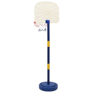 Stand da Basket con Palla e Pompa Regolabile Altezza 90/121 cm 4016327