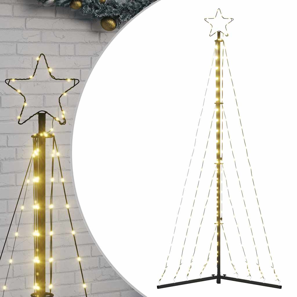 Albero di Natale a LED 339 LED Bianco Caldo 182 cm 3307645