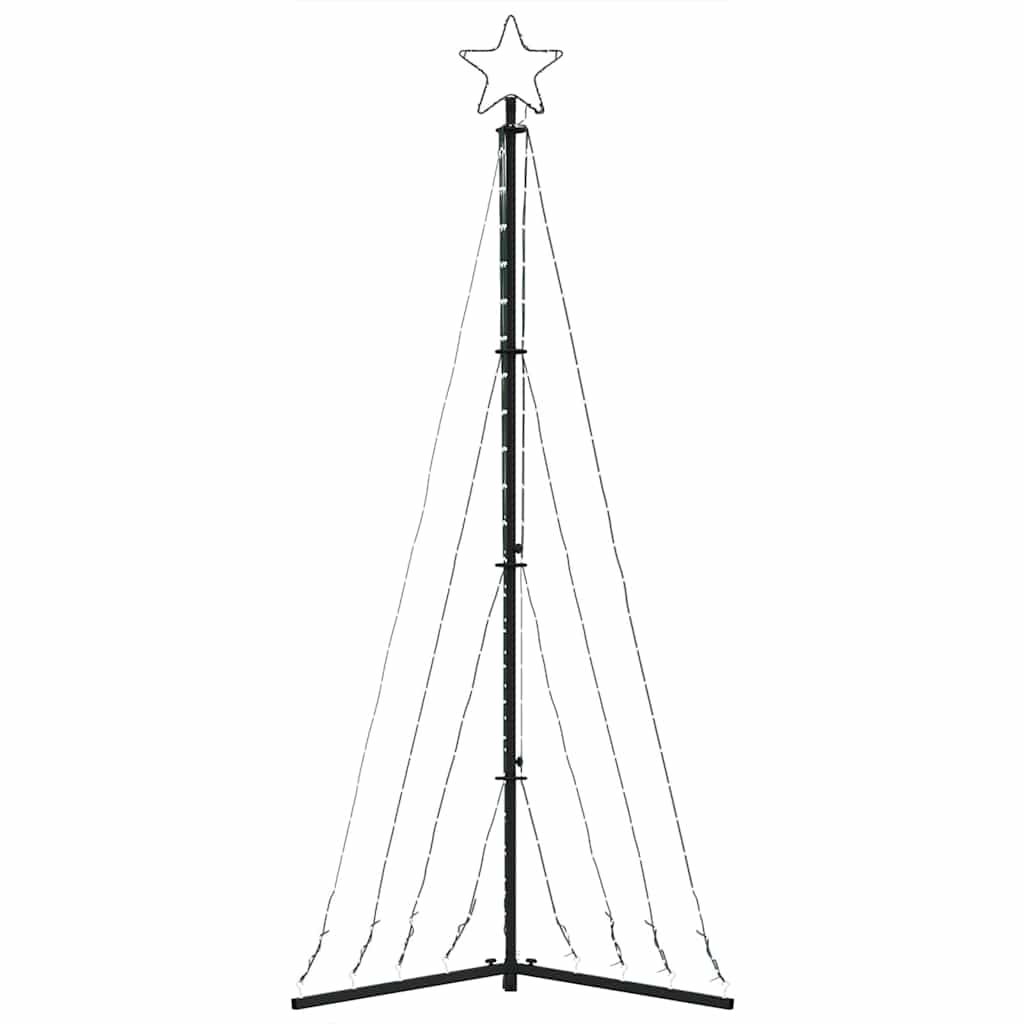 Albero di Natale a LED 339 LED Bianco Caldo 182 cm 3307645