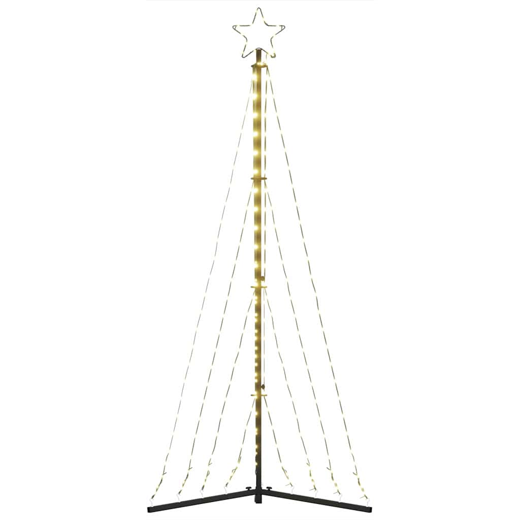 Albero di Natale a LED 339 LED Bianco Caldo 182 cm 3307645