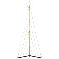 Albero di Natale a LED 339 LED Bianco Caldo 182 cm 3307645