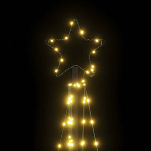 Albero di Natale a LED 339 LED Bianco Caldo 182 cm 3307645