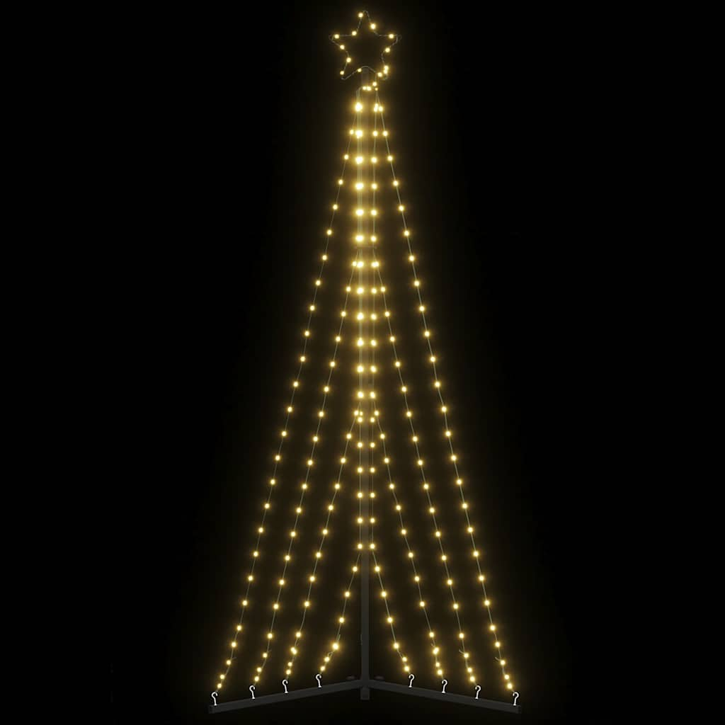 Albero di Natale a LED 339 LED Bianco Caldo 182 cm 3307645