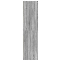 Armadio Grigio Sonoma 80x50x200 cm in Legno Multistrato 3307698