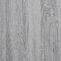 Armadio Grigio Sonoma 80x50x200 cm in Legno Multistrato 3307698