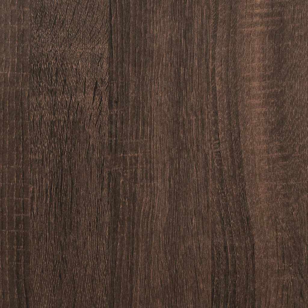 Armadio Rovere Marrone 80x50x200 cm in Legno Multistrato 3307753