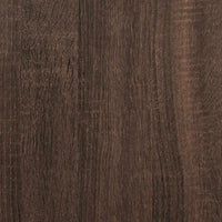 Armadio Rovere Marrone 80x50x200 cm in Legno Multistrato 3307753