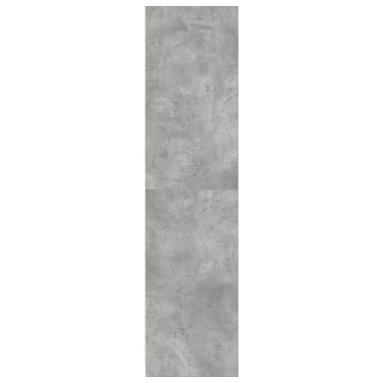 Armadio Grigio Cemento 100x50x200 cm in Legno Multistrato 3307768