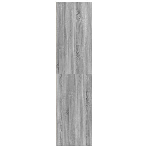 Armadio Grigio Sonoma 100x50x200 cm in Legno Multistrato 3307806