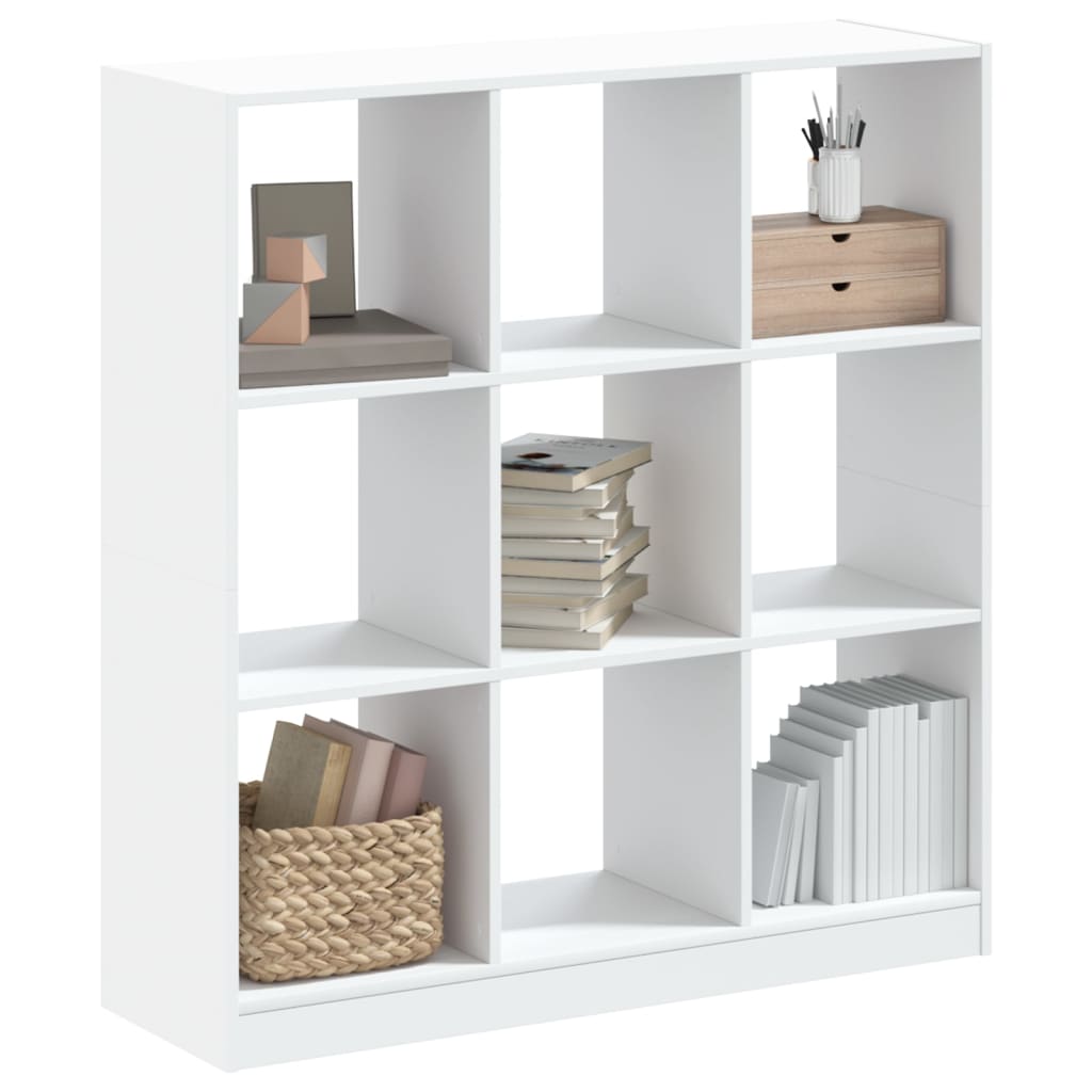 Libreria Bianca 102x32x108 cm in Truciolato 3307837