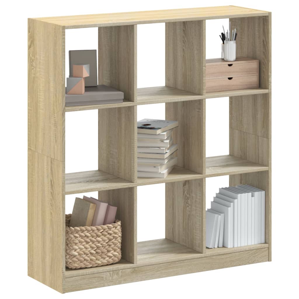 Libreria Rovere Sonoma 102x32x108 cm in Legno Multistrato 3307839