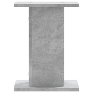 Supporti per Piante 2 pz Grigio Cemento 30x30x50 cm Truciolato 3307849