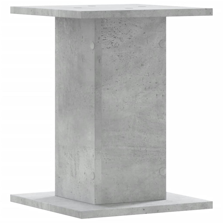 Supporti per Piante 2 pz Grigio Cemento 30x30x50 cm Truciolato 3307849