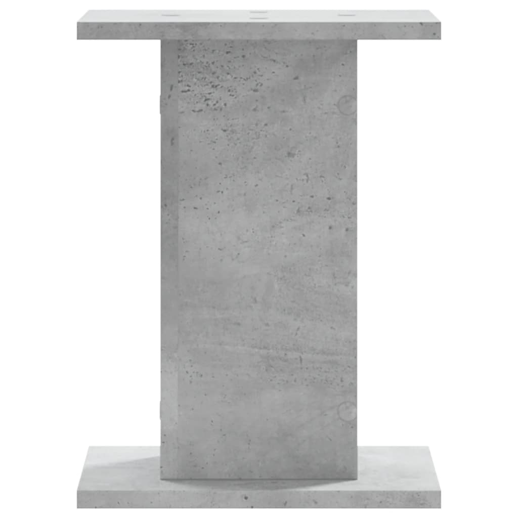 Supporti per Piante 2 pz Grigio Cemento 30x30x50 cm Truciolato 3307849