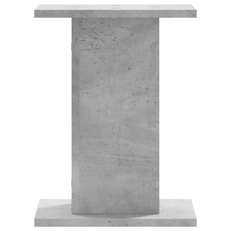 Supporti per Piante 2 pz Grigio Cemento 30x30x50 cm Truciolato 3307849