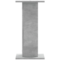 Supporti per Piante 2 pz Grigio Cemento 30x30x60 cm Truciolato 3307858