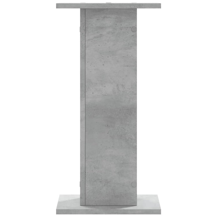 Supporti per Piante 2 pz Grigio Cemento 30x30x60 cm Truciolato 3307858