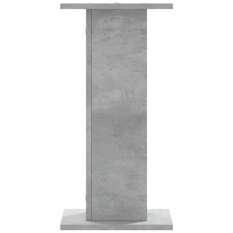 Supporti per Piante 2 pz Grigio Cemento 30x30x60 cm Truciolato 3307858