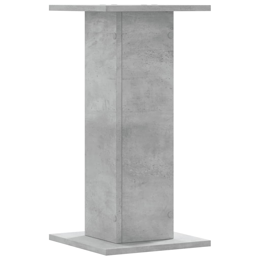 Supporti per Piante 2 pz Grigio Cemento 30x30x60 cm Truciolato 3307858