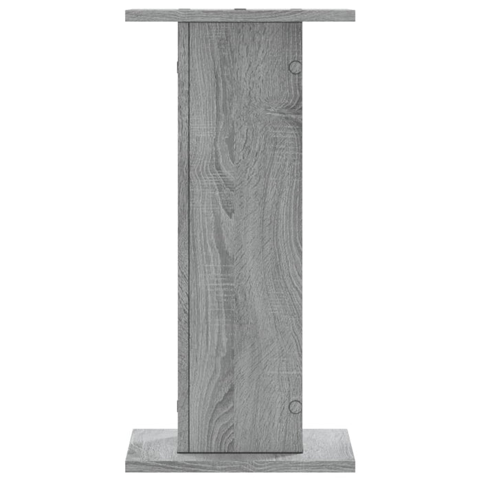 Supporti per Piante 2 pz Grigio Sonoma 30x30x60cm in Truciolato 3307860