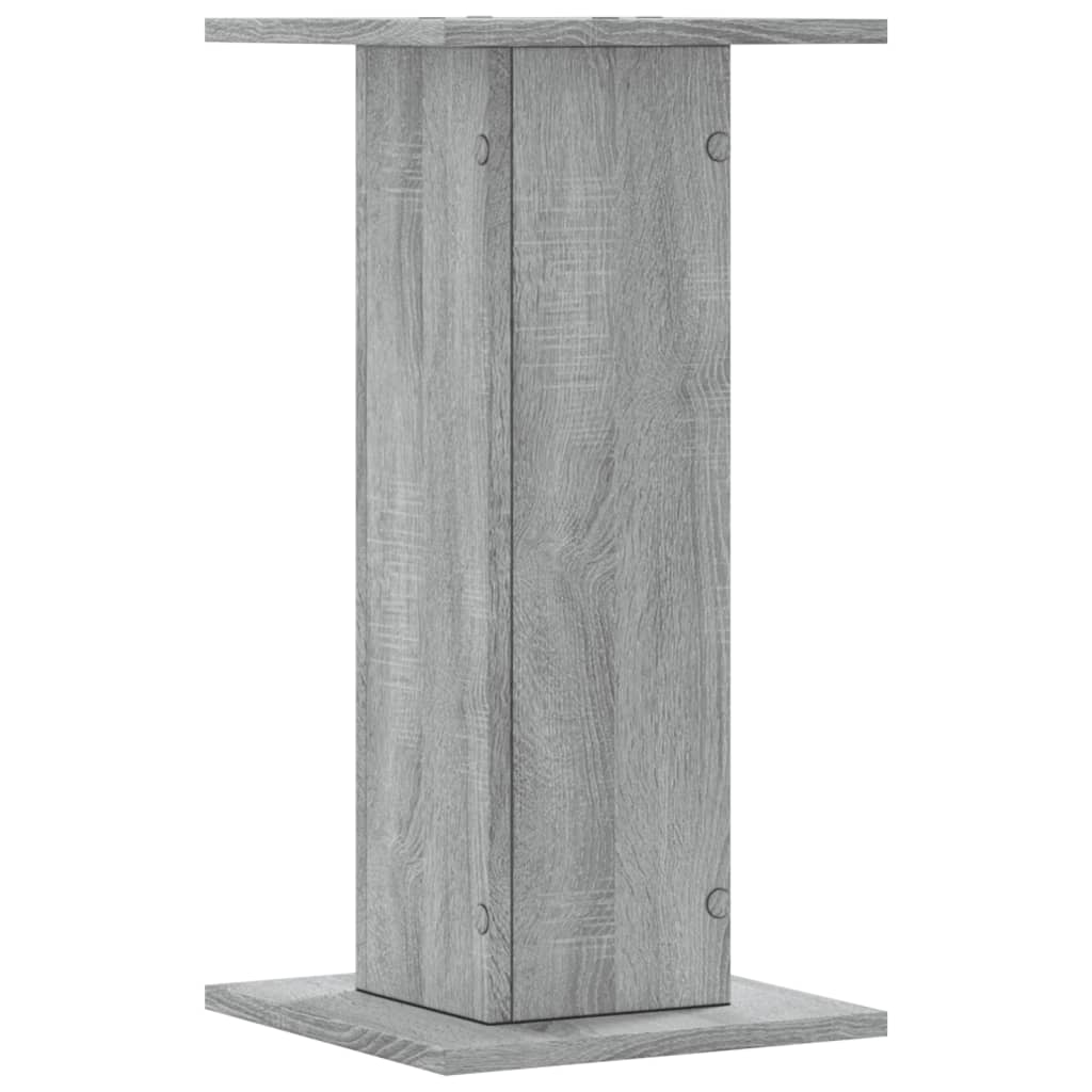 Supporti per Piante 2 pz Grigio Sonoma 30x30x60cm in Truciolato 3307860