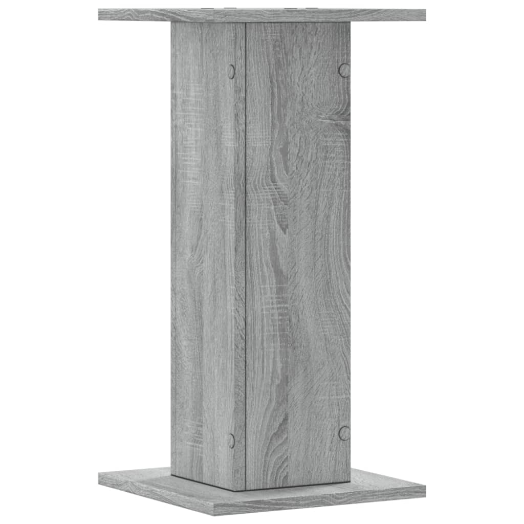 Supporti per Piante 2 pz Grigio Sonoma 30x30x60cm in Truciolato 3307860