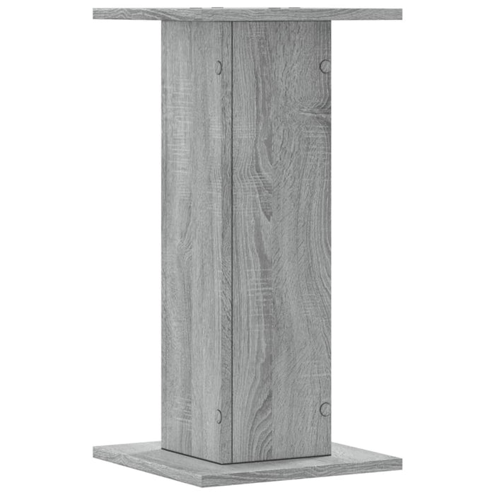 Supporti per Piante 2 pz Grigio Sonoma 30x30x60cm in Truciolato 3307860