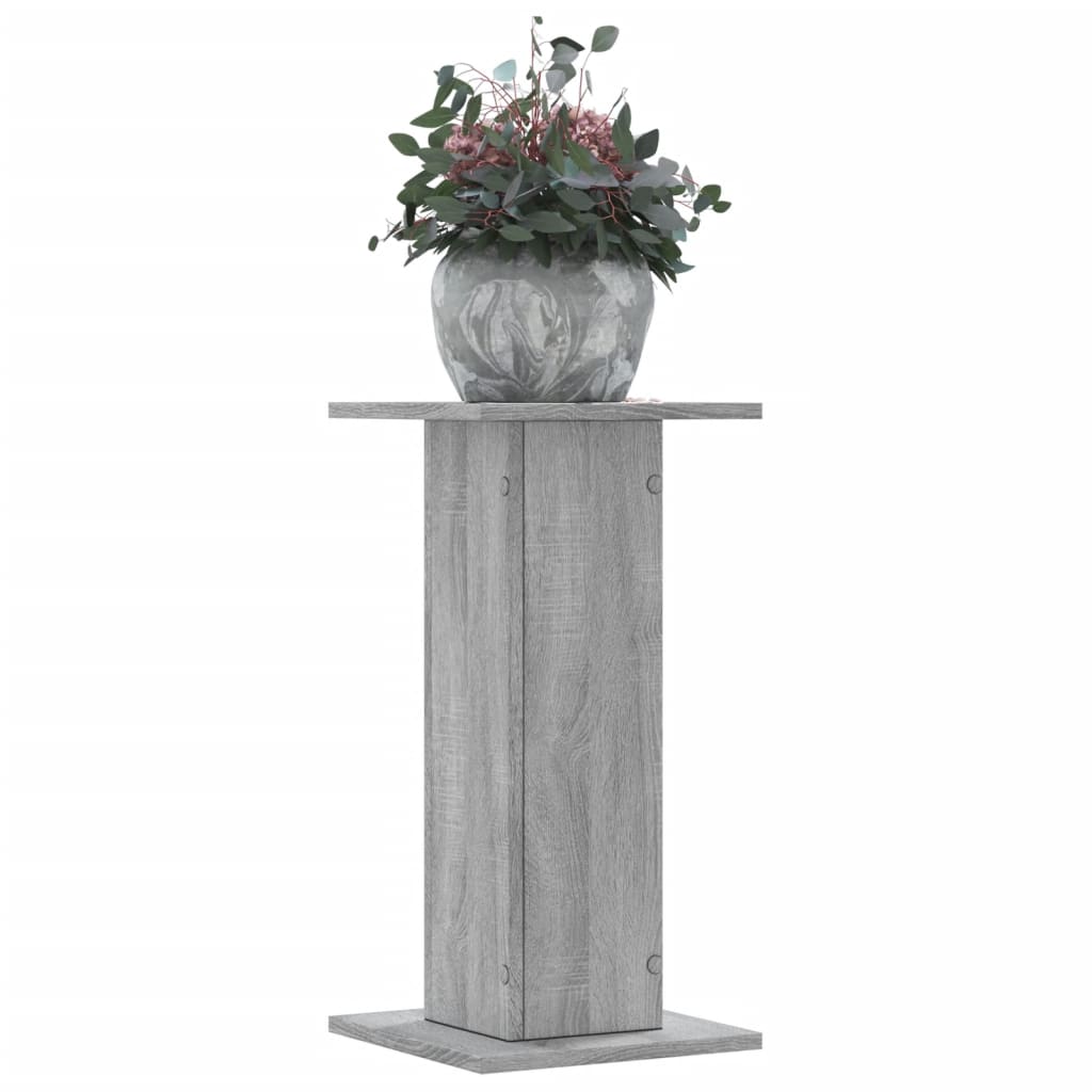 Supporti per Piante 2 pz Grigio Sonoma 30x30x60cm in Truciolato 3307860