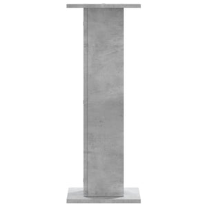 Supporti per Piante 2 pz Grigio Cemento 30x30x80 cm Truciolato 3307867