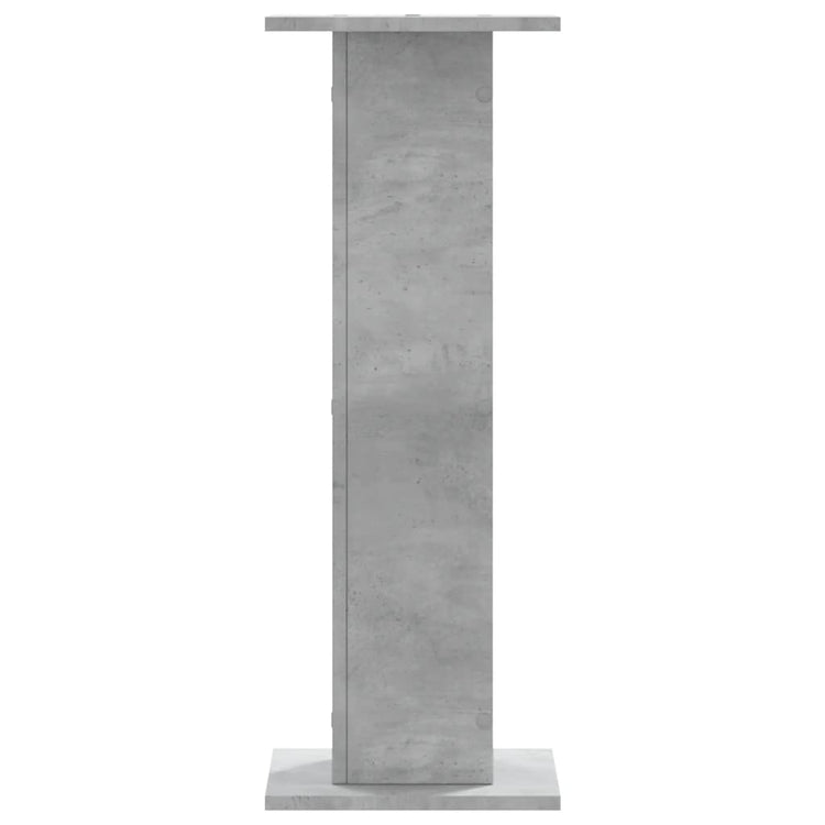 Supporti per Piante 2 pz Grigio Cemento 30x30x80 cm Truciolato 3307867