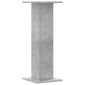 Supporti per Piante 2 pz Grigio Cemento 30x30x80 cm Truciolato 3307867