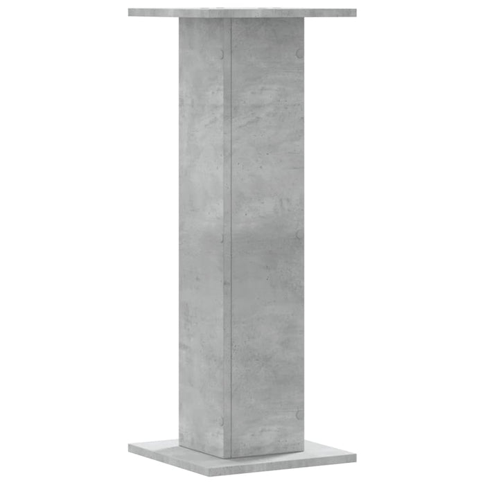 Supporti per Piante 2 pz Grigio Cemento 30x30x80 cm Truciolato 3307867