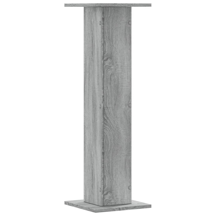 Supporti per Piante 2 pz Grigio Sonoma 30x30x95cm in Truciolato 3307878