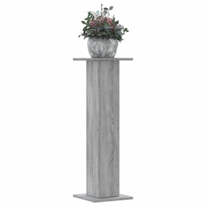 Supporti per Piante 2 pz Grigio Sonoma 30x30x95cm in Truciolato 3307878