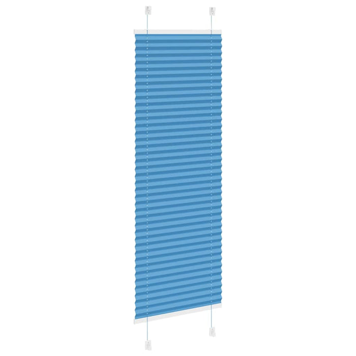 Tenda Plissettata Blu 50x100 cm Larghezza Tessuto 49,4 cm 4015167