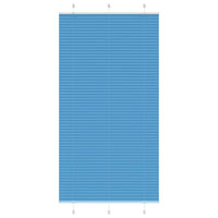 Tenda Plissettata Blu 110x200 cm Larghezza Tessuto 109,4 cm 4015213