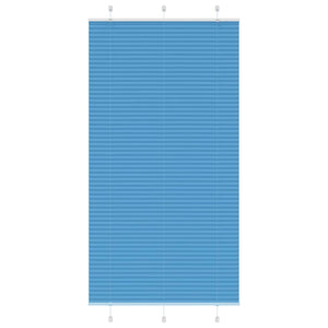 Tenda Plissettata Blu 110x200 cm Larghezza Tessuto 109,4 cm 4015213