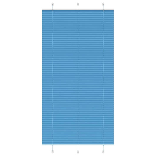 Tenda Plissettata Blu 110x200 cm Larghezza Tessuto 109,4 cm 4015213