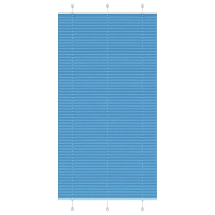 Tenda Plissettata Blu 110x200 cm Larghezza Tessuto 109,4 cm 4015213