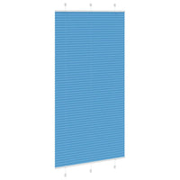 Tenda Plissettata Blu 110x200 cm Larghezza Tessuto 109,4 cm 4015213